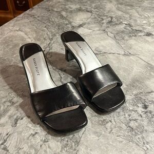 Karen Scott Black Slide Sandals